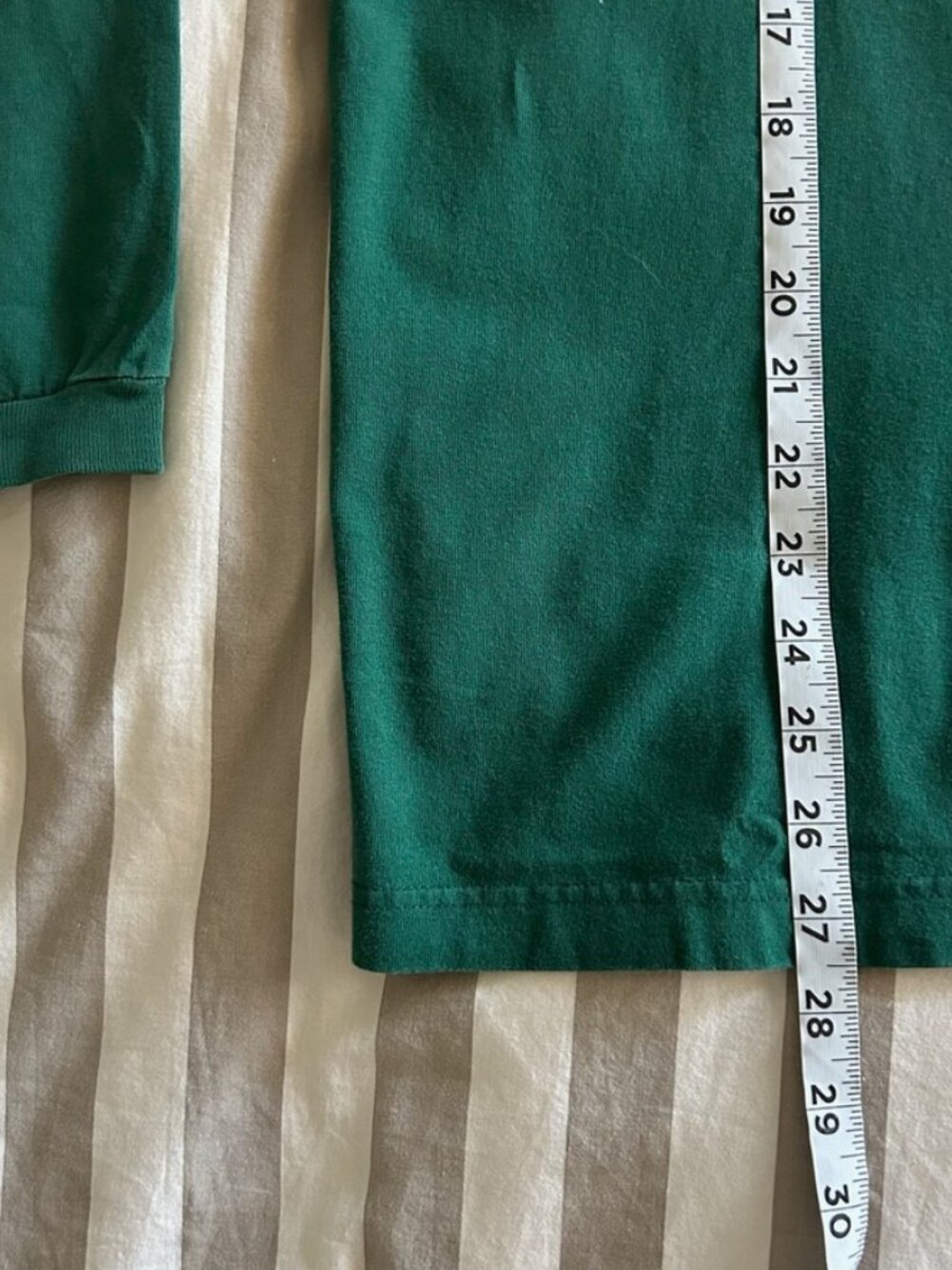 Vintage 90s Disney Goofy Embroidered Green Long Sleeve Shirt Size: L - Picture 5 of 5